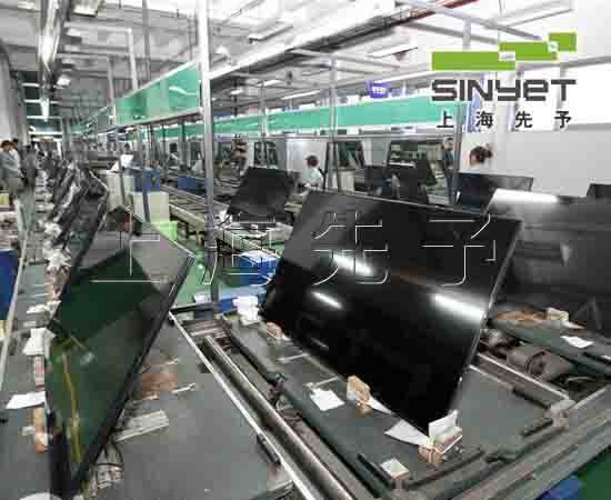 液晶電視、顯示器裝配線